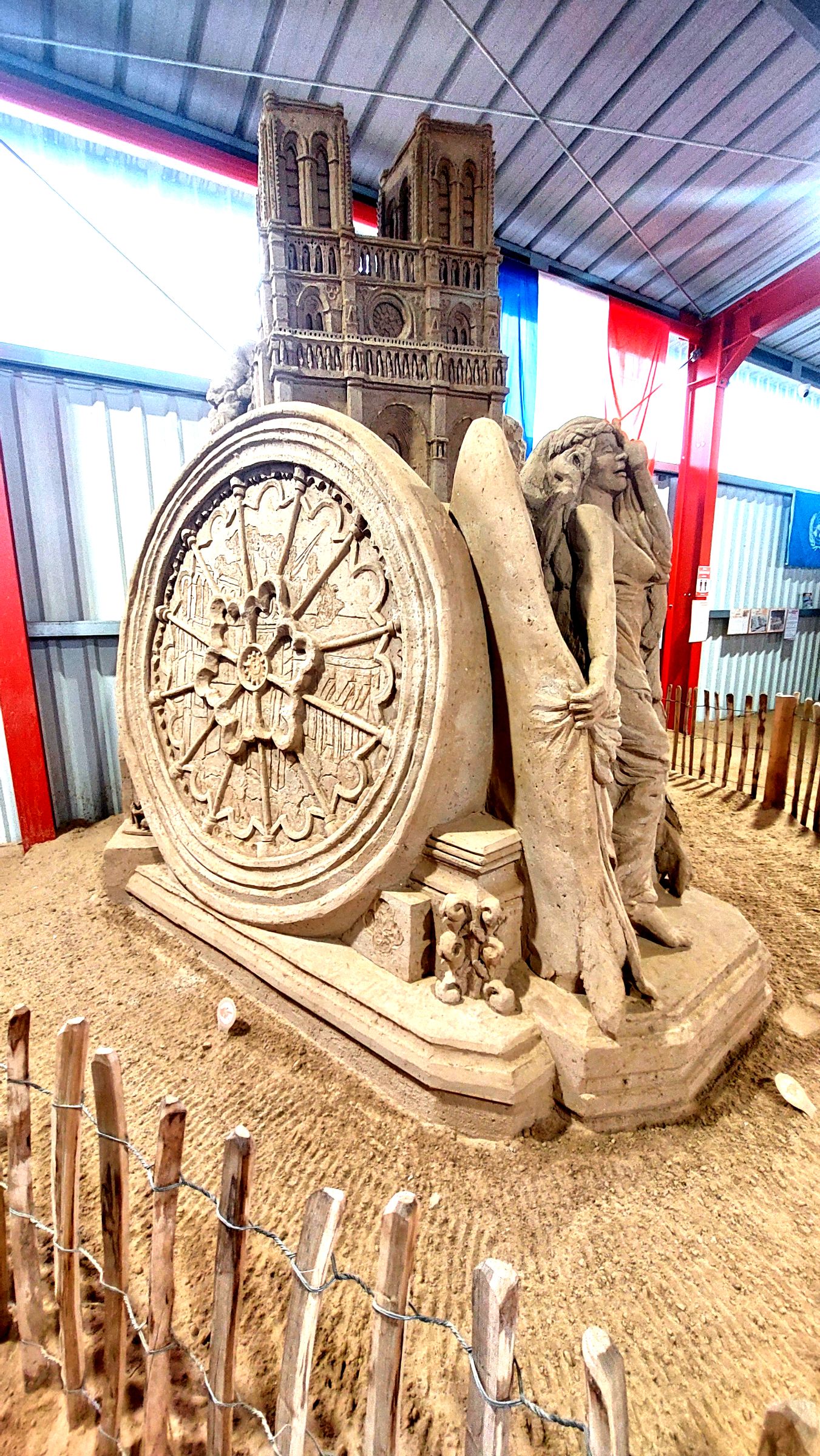 Sandskulpturen Ausstellung Welt aus Sand Trassenheide Usedom